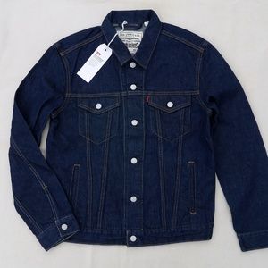 Levi's Wellthread Cotton & Hemp Denim Trucker Jacket 247660011 (Indigo Rise)